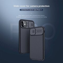 Nillkin CamShield Pro Hard Case, skirtas iPhone 11, juodas kaina ir informacija | Telefono dėklai | pigu.lt