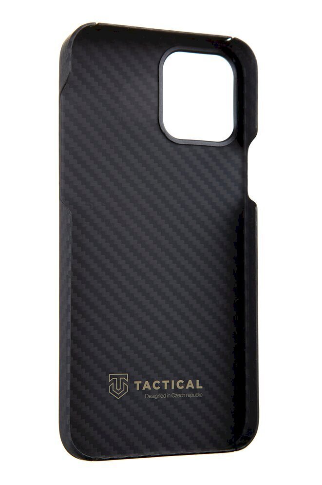 Tactical MagForce Aramid Cover, skirtas Apple iPhone 12/12 Pro, juodas kaina ir informacija | Telefono dėklai | pigu.lt