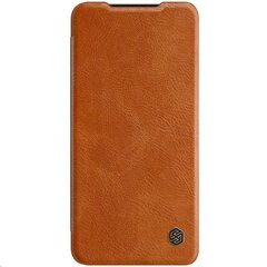 Nillkin Qin Book Case for Samsung Galaxy S21 FE Brown цена и информация | Чехлы для телефонов | pigu.lt