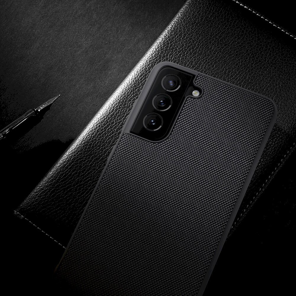Nillkin Textured Hard Case, skirtas Samsung Galaxy S21 FE, juodas kaina ir informacija | Telefono dėklai | pigu.lt