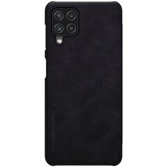 Nillkin Qin Book Case, skirtas Samsung Galaxy A22 4G, juodas kaina ir informacija | Telefono dėklai | pigu.lt