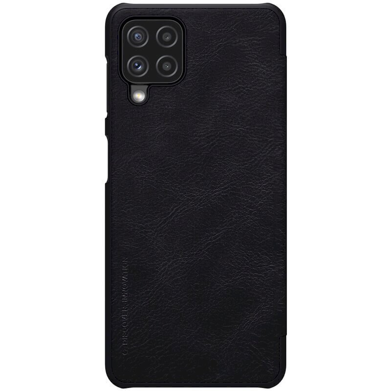 Nillkin Qin Book Case, skirtas Samsung Galaxy A22 4G, juodas kaina ir informacija | Telefono dėklai | pigu.lt