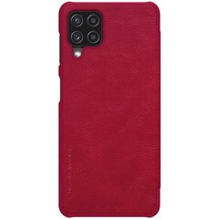 Nillkin Qin Book Case, skirtas Samsung Galaxy A22 4G, raudonas kaina ir informacija | Telefono dėklai | pigu.lt