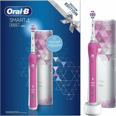 Oral-B 4500 Smart 4 Design Edition kaina ir informacija | Elektriniai dantų šepetėliai | pigu.lt