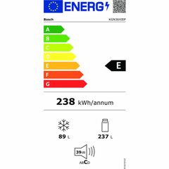 Bosch KGN36XIEP kaina ir informacija | Šaldytuvai | pigu.lt