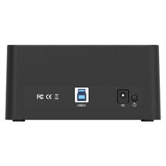 Адаптер Docking Station Orico 1-Bay SSD/HDD 2.5 / 3.5” SATA III цена и информация | Адаптеры, USB-разветвители | pigu.lt