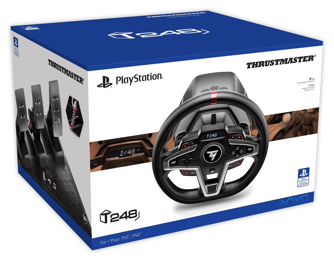 Thrustmaster T248 kaina ir informacija | Žaidimų vairai  | pigu.lt