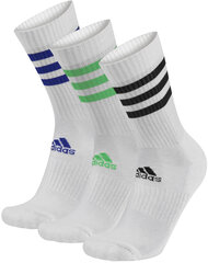 Kojinės vyrams Adidas 3s Csh Crw3P White H27755, baltos kaina ir informacija | Vyriškos kojinės | pigu.lt