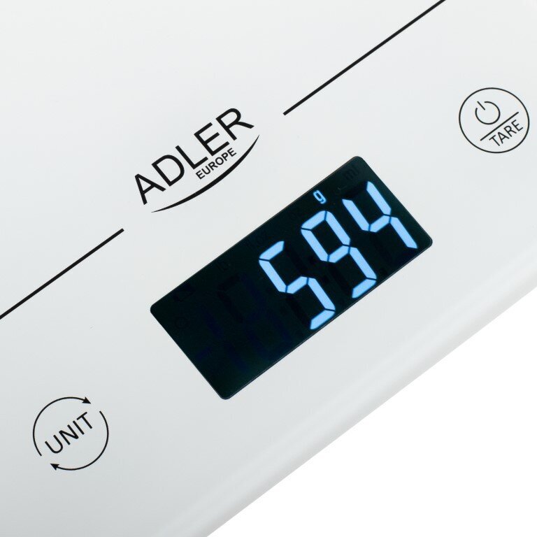 Adler AD-3170 kaina ir informacija | Svarstyklės (virtuvinės) | pigu.lt