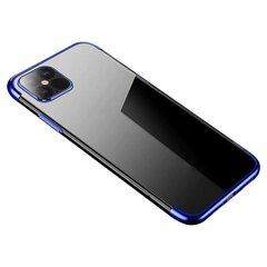 Hurtel Clear Color Case skirtas amsung Galaxy S21+ 5G (S21 Plus 5G), mėlynas kaina ir informacija | Telefono dėklai | pigu.lt