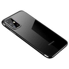 Чехол Hurtel Clear Color для Samsung Galaxy A72 4G, чёрный цена и информация | Чехлы для телефонов | pigu.lt