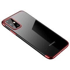 Чехол Hurtel Clear Color для Samsung Galaxy A72 4G, красный цена и информация | Чехлы для телефонов | pigu.lt