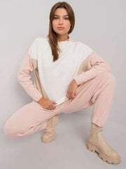 Rue Paris Трикотажный комплект пыльно-розового цвета. цена и информация | Женские костюмы | pigu.lt
