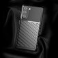 Thunder Case flexible armored cover, skirtas Samsung Galaxy S21 FE, juodas цена и информация | Telefono dėklai | pigu.lt