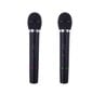 Karaokė belaidžių mikrofonų rinkinys 2x kaina ir informacija | Mikrofonai | pigu.lt