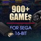 Belaidė klasikinių TV žaidimų konsolė HappyJoe Y2 SG 900 Games + Download kaina ir informacija | Žaidimų konsolės | pigu.lt