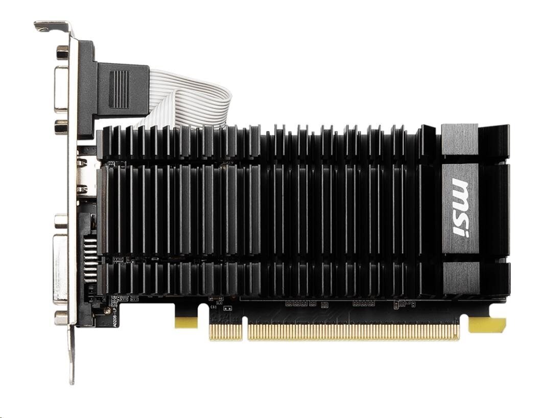 MSI N730K-2GD3H/LPV1 NVIDIA GeForce GT 730 kaina ir informacija | Vaizdo plokštės (GPU) | pigu.lt