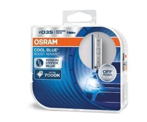 Automobilinės lemputės Osram Cool Blue Intense Xenarc D3S 7000k Xenon, 2 vnt. kaina ir informacija | Automobilių lemputės | pigu.lt