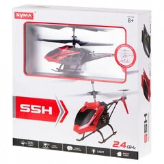 Радиоуправляемый вертолет SYMA S5H 2.4GHZ, красный, 8 л.+ цена и информация | Игрушки для мальчиков | pigu.lt