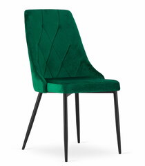4-ių kėdžių komplektas Imola, žalias kaina ir informacija | Virtuvės ir valgomojo kėdės | pigu.lt
