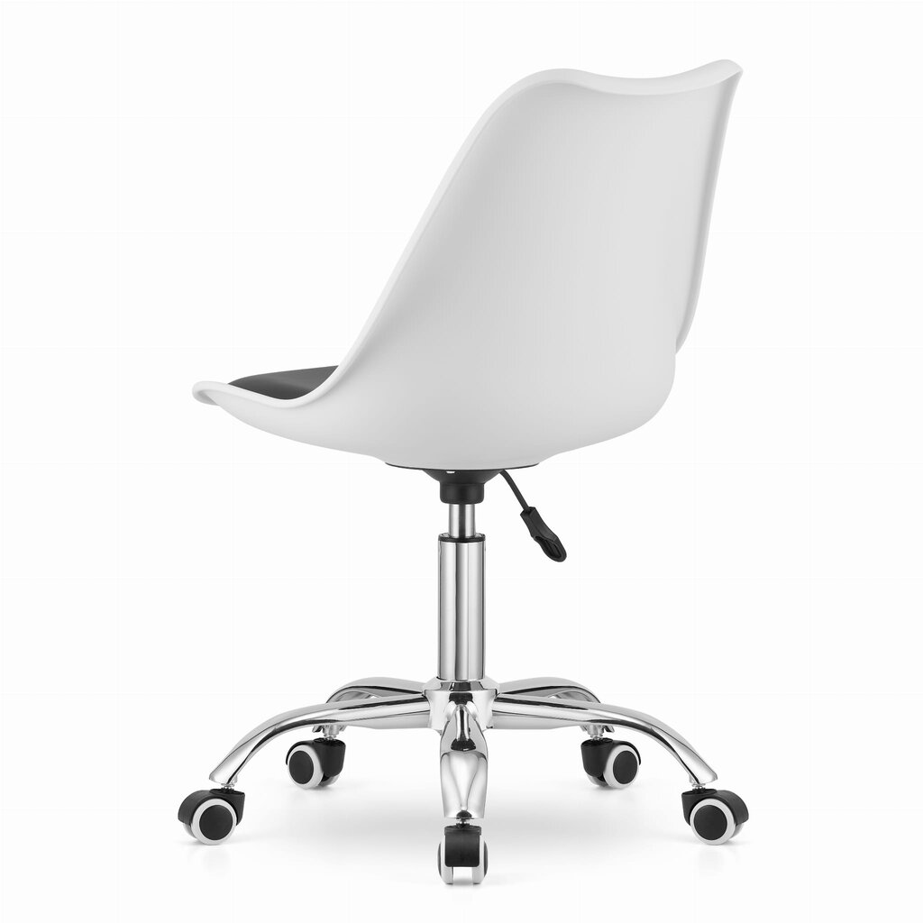 Biuro kėdė Alba, balta/juoda kaina ir informacija | Biuro kėdės | pigu.lt
