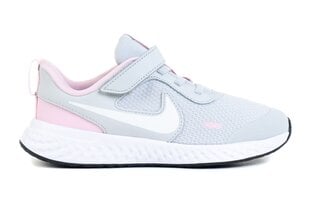 Nike детские кроссовки Pico AR4161*105, белый/розовый цена и информация | Детская спортивная обувь | pigu.lt