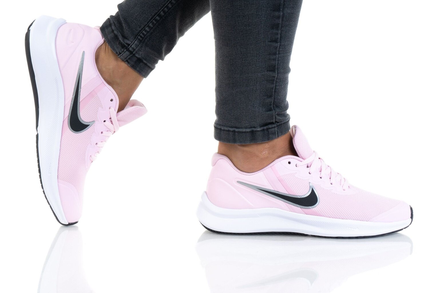 Kedai vaikams Nike, rožiniai kaina ir informacija | Sportiniai batai vaikams | pigu.lt