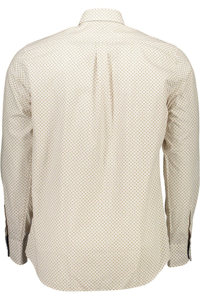 Vyriški marškiniai Harmont & Blaine CRG026011792, baltos ir smėlio spalvos kaina ir informacija | Vyriški marškiniai | pigu.lt