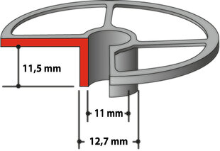 Копировальное кольцо Makita 193333-1 RP1110C, 11x12,7x11,5 мм  цена и информация | Механические инструменты | pigu.lt