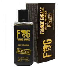 Туалетная вода Frankie Garage Sporty Fragrance Black Out для мужчин, 100 мл цена и информация | Мужские духи | pigu.lt