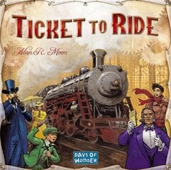 Ticket to Ride USA настольная игра цена и информация | Настольные игры, головоломки | pigu.lt