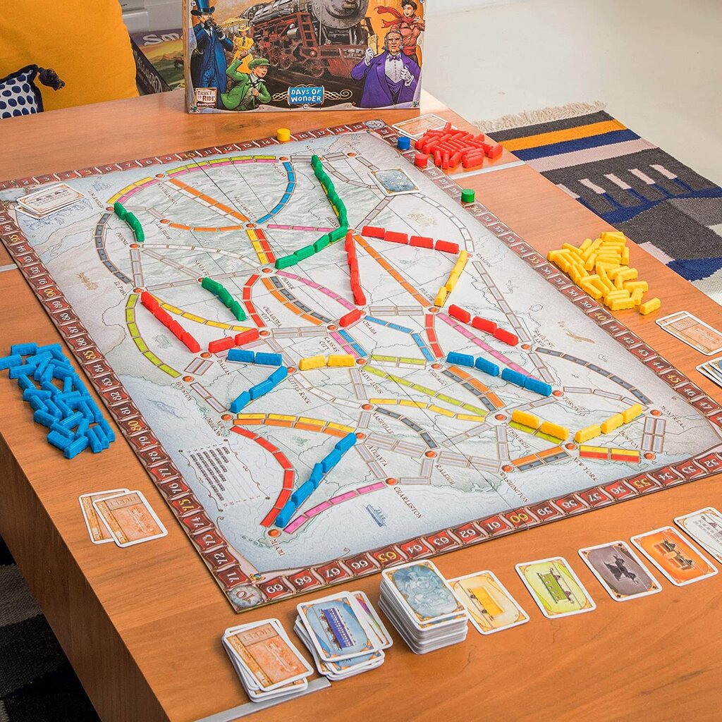 Ticket to Ride USA настольная игра цена | pigu.lt