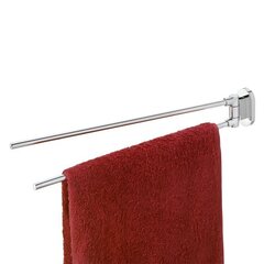 Tiger LUCCA двойной держатель для полотенец цена и информация | Аксессуары для ванной комнаты | pigu.lt
