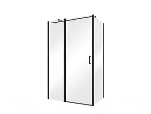 Душевая кабина Besco Exo-CH Black, 120x80,90,100 см цена и информация | Душевые кабины | pigu.lt