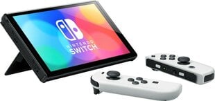 Nintendo Switch OLED NSH008, 64 ГБ цена и информация | Игровые приставки | pigu.lt