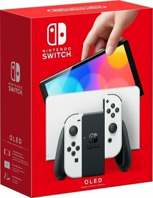 Nintendo Switch OLED NSH008 kaina ir informacija | Žaidimų konsolės | pigu.lt