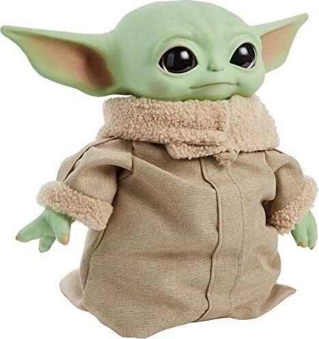 Pliušinis minkštas žaislas Baby Yoda Mattel Žvaigdžių karai (Star Wars), GWD85 kaina ir informacija | Minkšti (pliušiniai) žaislai | pigu.lt