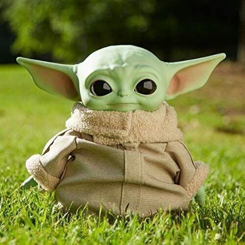 Pliušinis minkštas žaislas Baby Yoda Mattel Žvaigdžių karai (Star Wars), GWD85 kaina ir informacija | Minkšti (pliušiniai) žaislai | pigu.lt
