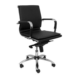 Ofiso kėdė Piqueras y Crespo 255CBNE, juoda kaina ir informacija | Biuro kėdės | pigu.lt