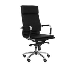Ofiso kėdė Piqueras y Crespo 4DBSPNE, juoda kaina ir informacija | Biuro kėdės | pigu.lt