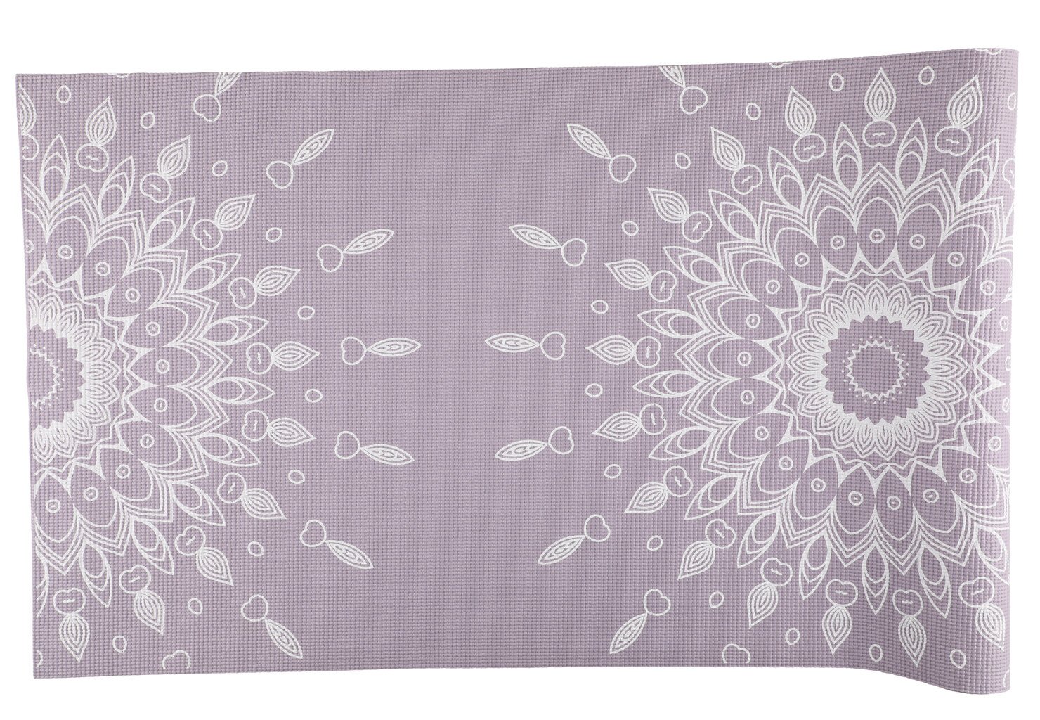 Gimnastikos kilimėlis Atom Mandala 173x61x0,4 cm, violetinis цена и информация | Kilimėliai sportui | pigu.lt