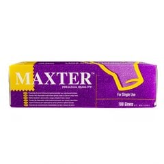 Латексные перчатки Maxter без пудры, размер S, 100 шт. цена и информация | Первая помощь | pigu.lt