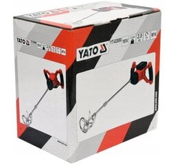 Statybinis maišytuvas mikseris YATO 2Ah/18V YT-82880 kaina ir informacija | Betono maišyklės | pigu.lt