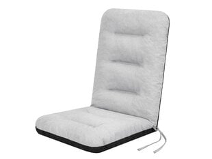 Подушка для стула Hobbygarden Basia Ekolen 48см, светло-серая цена и информация | Подушки, наволочки, чехлы | pigu.lt