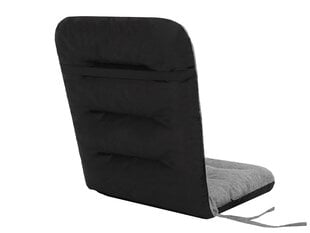 Подушка для стула Hobbygarden Basia Ekolen 48см, темно-серая цена и информация | Подушки, наволочки, чехлы | pigu.lt