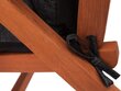 Pagalvė kėdei Hobbygarden Basia Ekolen 48cm, juoda kaina ir informacija | Pagalvės, užvalkalai, apsaugos | pigu.lt