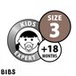Čiulptukai BIBS 2 vnt. Ivory/Blush 18+ kaina ir informacija | Čiulptukai | pigu.lt