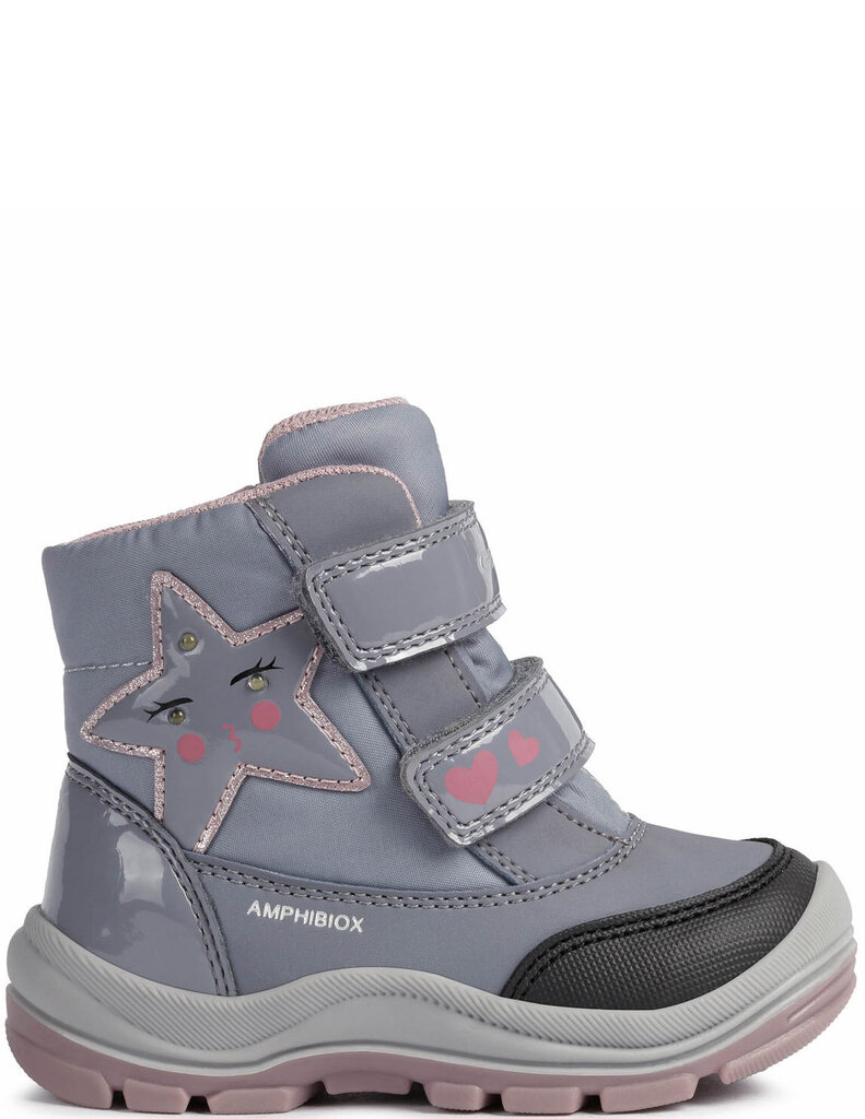Зимняя детская обувь Geox Amphibiox 1000941, серые цена | pigu.lt