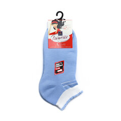Женские короткие носки Favorite 22038 l.blue цена и информация | Женские носки | pigu.lt