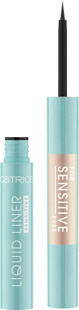 Akių kontūras Catrice Liquid Liner Sensitive, 1,7 ml, 010 Ultra Black kaina ir informacija | Akių šešėliai, pieštukai, blakstienų tušai, serumai | pigu.lt